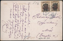 1920 Képeslap 2 X 20f Búzakalász Bélyeggel / 2 X Mi 299 On Postcard - Sonstige & Ohne Zuordnung