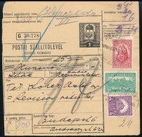 1930 Szállítólevél 2,36P Bérmentesítéssel / Parcel Card With 2,36P Franking - Sonstige & Ohne Zuordnung