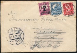 1932 Levél Budapestről Kassára, Majd Továbbítva Gelnicára  / Cover From Budapest To Kosice, Redirected To Gelnica - Sonstige & Ohne Zuordnung