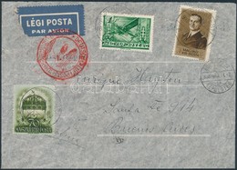 1938 Légi Levél Argentínába / Airmail Cover To Argentina - Autres & Non Classés