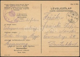 1939 Cenzúrázott Levelezőlap A Mosdósi Lengyel Menekülttáborból Németországból / Censored Postcard From The Polish Refug - Sonstige & Ohne Zuordnung