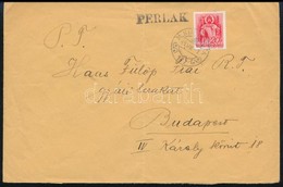 1941 Levél 'M.KIR.POSTA 177' Illetve 'PERLAK' Kisegítő Bélyegzéssel / Cover With Auxiliary Postmarks - Altri & Non Classificati