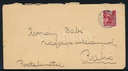 1944 Levél KÖVESLIGET Kétnyelvű Bélyegzéssel / Cover With Bilingual Postmark - Autres & Non Classés