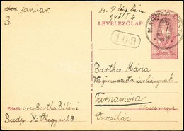 1946 Díjjegyes Levelezőlap Készpénzes Bérmentesítéssel Tarnamérára / PS-card With Handwritten Franking - Autres & Non Classés