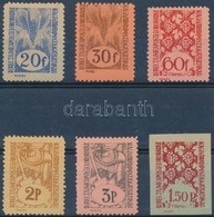 ** * Nagyvárad II. 1945 6 Klf Bélyeg / 6 Different Stamps. Signed: Bodor - Altri & Non Classificati