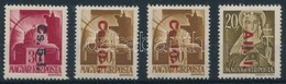 ** 1946 Betűs 4 Db Bélyeg Tévnyomattal / 4 Stamps With Plate Variety - Andere & Zonder Classificatie