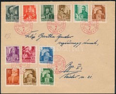 1945 (1. Díjszabás) Levél 'AZ ELSŐ SZABAD MÁJUS 1' Alkalmi Bélyegzéssel / Cover With Special Cancellation - Autres & Non Classés