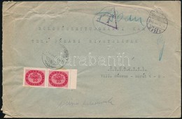 1946 (17. Díjszabás) Budapest Helyi Ajánlott Levél 80 Millió Pengővel Portózva / Local Cover With 80 Million P Postage D - Autres & Non Classés