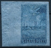 ** 1955 Alumínium Vágott ívszéli Bélyeg (15.000) / Mi 1449 Imperforate Margin Stamp - Sonstige & Ohne Zuordnung