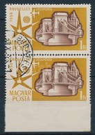 O 1958 Brüsszeli Világkiállítás 1Ft Alul Fogazatlan ívszéli Pár / Mi 1522 Vertical Pair, Imperforate Below - Autres & Non Classés