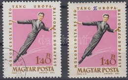 O 1963 Műkorcsolya EB 1,40Ft A Felirat Kék 'E' Betűje Nélkül (80.000) / Mi 1902, Blue 'E' Omitted. Certificate: Glatz - Sonstige & Ohne Zuordnung