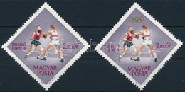 ** 1964 Tokiói Olimpia 2.50Ft Arany Színnyomat (olimpiai Karikák) Nélkül / Mi 2039, Gold Colour (olympic Rings) Omitted. - Sonstige & Ohne Zuordnung