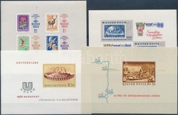 ** 1965 4 Klf Vágott Blokk (17.000) / 4 Different Imperforate Blocks - Andere & Zonder Classificatie