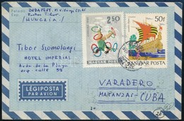 1966 Légi Levél Kubába / Airmail Cover To Cuba - Andere & Zonder Classificatie