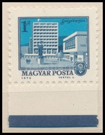 ** 1972 Tájak-városok 1Ft, Fehér Folt Az épület Fölött / Mi 2826  Plate Variety (white Spot) - Andere & Zonder Classificatie