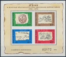 ** 1972 Bélyegnap 45. Ajándék Blokk (30.000) / Mi Block 88 Present Of The Post - Other & Unclassified