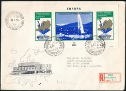 1974 Európai Biztonsági és Együttműködési Konferencia Vágott Blokk Ajánlott FDC-n (22.000) / Mi 103 Imperforate Block On - Sonstige & Ohne Zuordnung