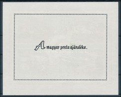 ** 1974 100 éves Az UPU Középen Fogazatlan Blokk Hátoldalán 'A Magyar Posta Ajándéka' Felirattal (36.000) / Mi Block 106 - Other & Unclassified