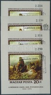 O 1976 Festmény XVI. 4 Db Vágott Blokk (20.000) / 4 X Mi 120 Imperforate Blocks - Autres & Non Classés