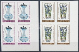 ** 1980 Bélyegnap Vágott Sor ívsarki Négyestömbökben (16.000) / Mi 3445-3447 Imperforate Corner Blocks Of 4 - Altri & Non Classificati