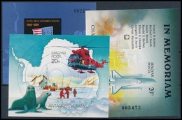 ** 1986-1989 3 Klf Vágott Blokk (16.500) / 3 Different Imperforate Blocks - Other & Unclassified