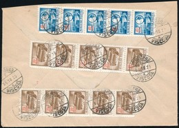 1984 Levél 15 Db Portóbélyeggel / Cover With 15 Postage Due Stamps - Sonstige & Ohne Zuordnung