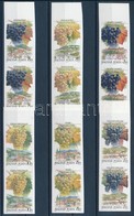 ** 1990 Magyar Borvidékek Vágott Sor ívszéli Párokban (13.000) / Mi 4101-4106 Imperforate Margin Pairs - Otros & Sin Clasificación