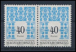 ** 1994 Magyar Népművészet 40Ft Pár I.D. Típus / Mi 4316 Pair, I.D. Type - Autres & Non Classés