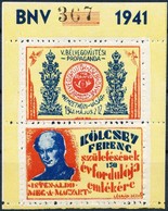 ** 1941/5ab Kölcsey I. Emlékív (6.000) / Souvenir Sheet - Otros & Sin Clasificación