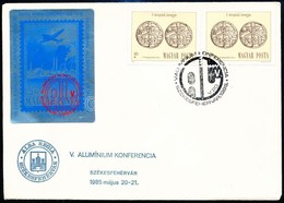 1985 Alumínium Emlékív FDC-n / Souvenir Sheet On FDC - Otros & Sin Clasificación