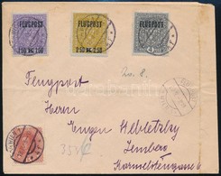 1918 Légi Levél Bécsből Lembergbe / Airmail Cover From Vienna To Lemberg - Autres & Non Classés