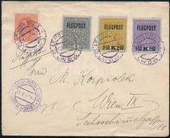 1918.05.23. Légi Levél Bécsbe / Airmail Cover 'LEMBERG' - Wien - Andere & Zonder Classificatie