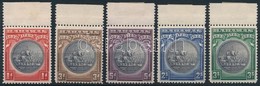 ** 1930 Évfordulók ívszéli Sor Mi 88-92 - Altri & Non Classificati