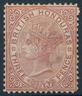 * Brit Honduras 1872 Forgalmi Bélyeg Mi 5 C - Andere & Zonder Classificatie