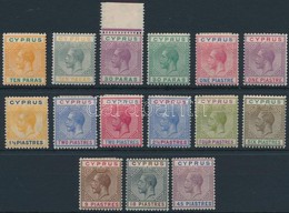 ** * 1921 Forgalmi Sor Mi 69-83 (71 Postatiszta / MNH, 77, 79 Kis Betapadás / Small Gum Disturbances) - Other & Unclassified