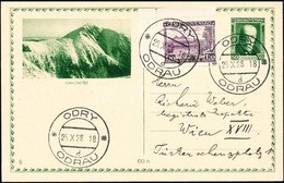 1928 Díjkiegészített  Díjjegyes Levelezőlap Bécsbe / PS-card With Additional Franking To Vienna - Other & Unclassified