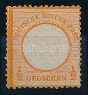 * 1872 Mi 14 L15 Orange. Certificate: Krug - Andere & Zonder Classificatie