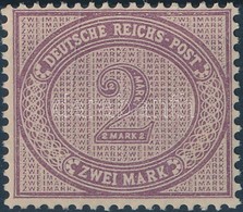 ** 1875 Mi 37a ND 1899-es újnyomat / Reprint From 1899 (Mi EUR 1.200.-) Certificate: Wiegand - Andere & Zonder Classificatie