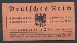 ** 1933 Bélyegfüzet / Stamp Booklet Mi 33 - Sonstige & Ohne Zuordnung