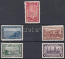 ** 1938 Forgalmi Sor Mi 204-208 - Other & Unclassified