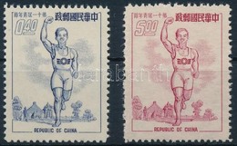 ** 1954 Az Ifjúság Napja: Sport Sor Mi 190-191 - Altri & Non Classificati