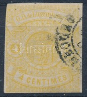 O 1859 Mi 5 (pici Elvékonyodás / Thin Paper) - Other & Unclassified