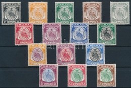 ** Negri Sembilan 1949 Forgalmi 15 érték Mi 41-44, 46-47, 49, 51-52, 54, 57-61 - Otros & Sin Clasificación