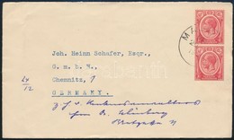 Straits Settlements 1926 Levél Németországba / Cover To Germany - Sonstige & Ohne Zuordnung