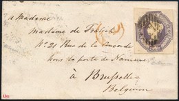 1855 Mi 5 Levélen Belgiumba - Autres & Non Classés