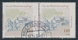 O 1997 Malom Bélyegpár Elcsúszott Fogazással / Mi  	1949 Pair With Shifted Perforation - Altri & Non Classificati