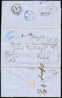 1860 Levél Odesszáról Galacra / Cover From Odessa To Galatz - Sonstige & Ohne Zuordnung