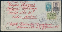 1931 Ajánlott Levél Budapestre / Registered Cover To Hungary - Other & Unclassified