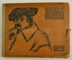 Rippl-Rónai József (1861-1927): Fünfzig Handzeichnungen. Eredeti Félpergamen Mappájában. Cinkográfia (45 Db) és Ofszet ( - Sonstige & Ohne Zuordnung