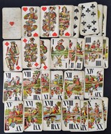 Cca 1955 42 Lapos Tarokk Kártya, Játékkártyagyár és Nyomda, Tisztított - Andere & Zonder Classificatie